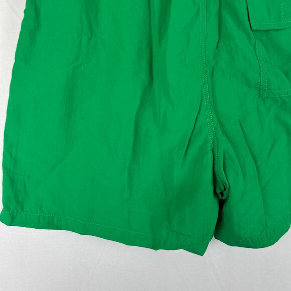 Polo Ralph Lauren Green Swim Trunks Nylon Elastic Tie Waist Vintage Men's Size M - Picture 8 of 9